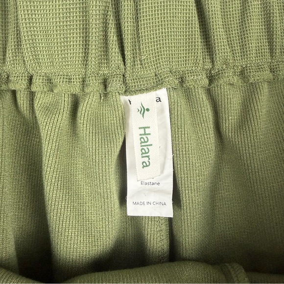 Halara Flex™ High‎ Waisted Pocket Wide Leg Waffle Work Pants Size XL - Picture 7 of 12